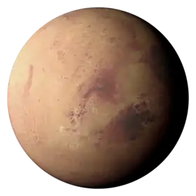 Vue d'artiste de l'exoplanète L 98-59 b.