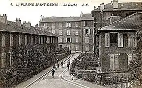 La Ruche, premier immeuble de logement social, toujours existant, rue Paul-Lafargue,.