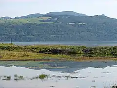 La côte de Charlevoix, le fleuve Saint-Laurent, vue de la Pointe du Bout d’en Bas