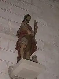 Saint Jean-Baptiste, XVIe&nbsp;siècle, en 2012.