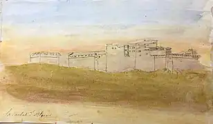 La Casbah d'Alger par Charles Frédéric Chassériau.