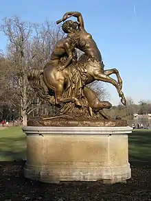 Centauresse et Faune (1849), Lyon, parc de la Tête d'Or.