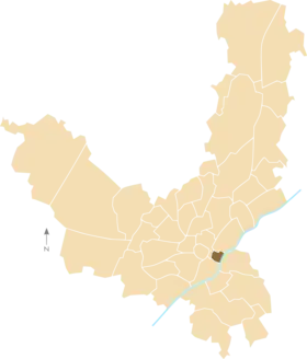 Localisation de La Cité