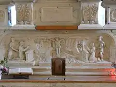 Le retable du maître autel.