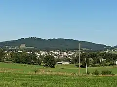 Le lotissement du Puy Granel vu depuis La Feuillade.
