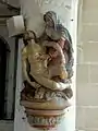 Groupe sculpté - Vierge de Pitié.