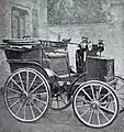 La Panhard & Levassor no&nbsp;5 d'Émile Levassor et Charles d'Hostingue, victorieuse du Paris-Bordeaux-Paris 1895.