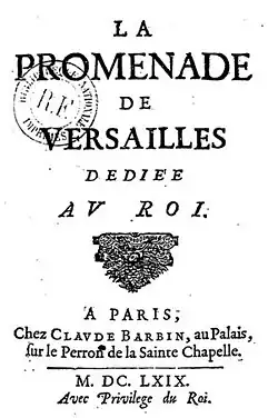 Image illustrative de l’article La Promenade de Versailles