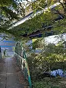 La Rize passant sous la rocade Est de Lyon.