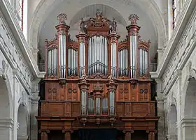 Grand orgue Merklin-Schütze de la cathédrale de La Rochelle (1867).