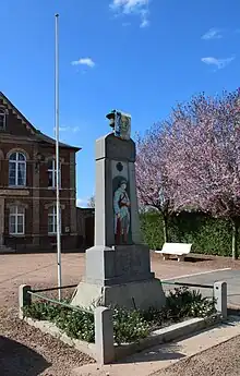 Monument aux morts de La Vallée-Mulâtre.