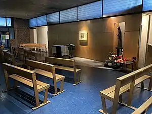 La chapelle mariale.