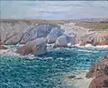 La Crique, côte sauvage, Quiberon par Maxime Maufra