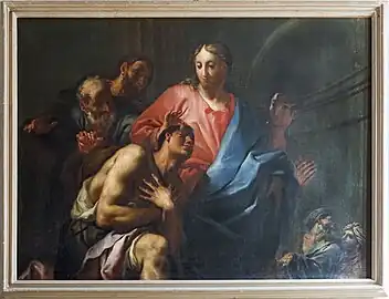 La guérison de l'aveugle, San Francesco della Vigna, Venise