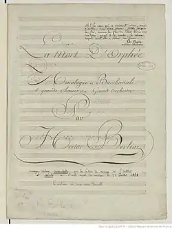 Image illustrative de l’article La Mort d'Orphée (Berlioz)