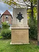 Stèle en hommage  au Général Leclerc à Aulnay-Sous-Bois