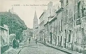 La rue Jean-Durand, au début du XXe&nbsp;siècle.
