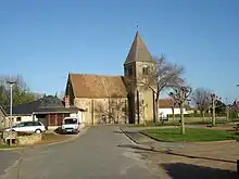 L'église Saint-Martin, en 2012.