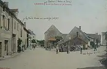 Le village natal d'Ernest Bord au début du XXe siècle avec ses commentaires.