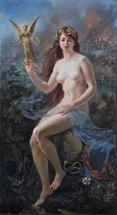 La Victoire ou La Muse de Verdun (1919), ville de Bois-Colombes.