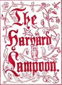 Image illustrative de l’article Harvard Lampoon