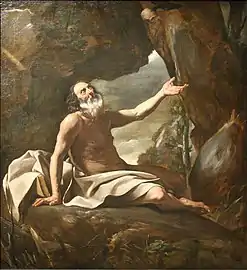 Giovanni LanfrancoÉlie nourri par le corbeau