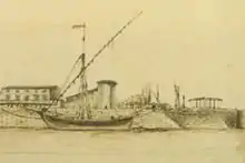 Pont de Langlois, dessin du XIXe&nbsp;siècle