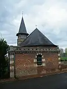 Chevet de l'église.