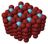 Image illustrative de l’article Bromure de lanthane(III)