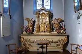 Autel du XVIIIe&nbsp;siècle provenant de l'abbaye de Pairis.