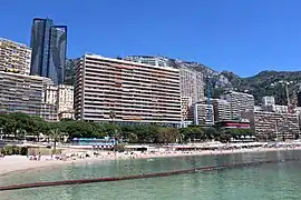 Promenade du Larvotto.