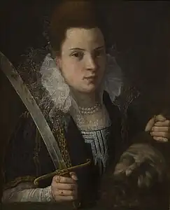 Judith avec la tête d'Holopherne