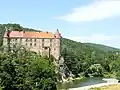 Château de Lavoûte-Polignac dominant la Loire.