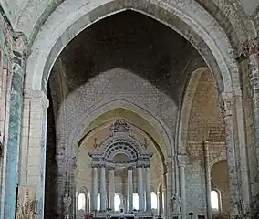 Le chœur et  le baldaquin du XVIIIe&nbsp;siècle