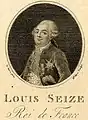 Louis XVI, roi de France (gravure de 1792).