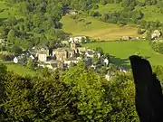 Le bourg du Falgoux.