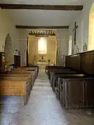 La nef de l'église.