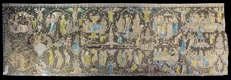 Parement d'autel du couvent des Cordeliers (XIVe siècle, musée Paul-Dupuy).