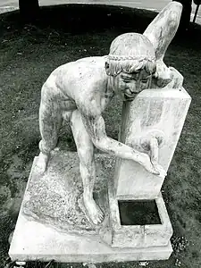 Le Rieur (modèle de 1907, bronze de 1955), Valenciennes.