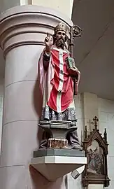 Statue de Saint-Pierre.