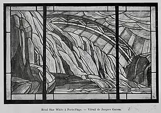 vitrail de Jacques Gruber.