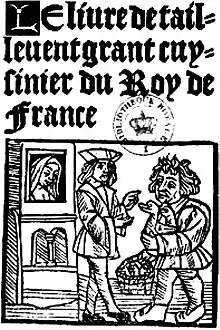 Le Viandier de Taillevent.