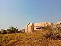 Intérieur du lycée scientifique de Yamoussoukro en janvier 2024