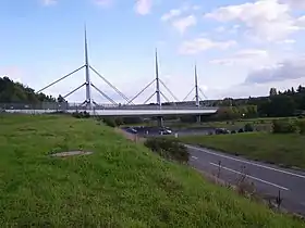 Le viaduc de franchissement.