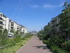 Le centre-ville de Noisy-le-Grand transformé par ces nouveaux immeubles.