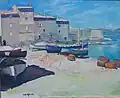 Le Port de la Ponche, Saint-Tropez par Albert Marquet