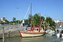 Le voilier « Tiot Galibot », construit en Finlande en 1962.