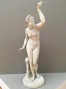 La Prêtresse d'Euleusis (1874), marbre, musée d'Arts de Nantes.