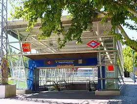 Accès de la station