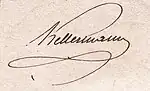 Signature de François Étienne Kellermann